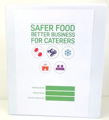 HARMONYDELTA PUBLISHING Safer Food Better Business For Caterers 2026 + 24 Month Diary + 24 Month Temp.