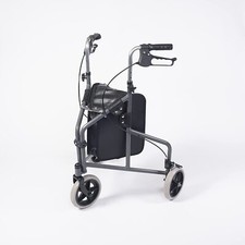 Image of NEW NRS Healthcare 3 Wheel Lightweight Rollator P94240