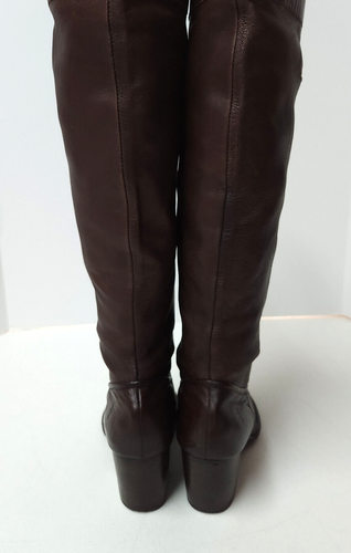 FRYE RORY Scrunch Boots Brown 7 M Womens - Picture 6 of 11