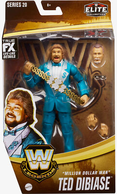 ''Million Dollar Man'' Ted Dibease WWE Legends Series #20 Actionfigur