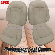 Fits Buick LaCrosse 2010-2013 Front Bottom-Top Perforated Leather Tan Seat Cover