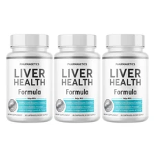 Liver Health Formula | Cleansing Repair Formula, Pure Liver Health - 3 Bottles 