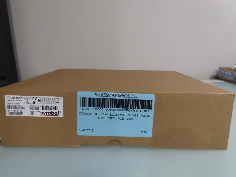 New Zebra symbol Customer Concierge CC5000-10X1WW LOLLIPOP 64/1GB, WLAN ETHERNET - Image 2 of 4