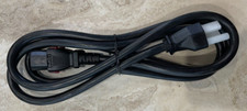 NEMA 5-15P to IEC C13 Auto Locking AC Power Cable 14AWG 125V 15A SJTW 6ft