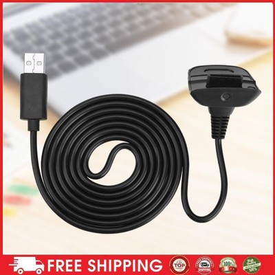1pc Charging Cable for Xbox 360 Wireless Game Controller Joystick(Black) DE