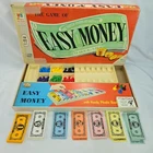Vintage 1956 Easy Money Board Game #4620 Milton Bradley Company 100% Complete