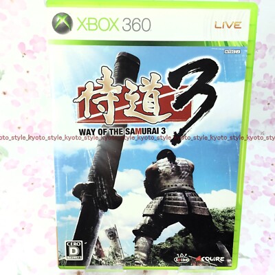 USED Xbox 360 Way of the Samurai 3 57861 JAPAN IMPORT | eBay