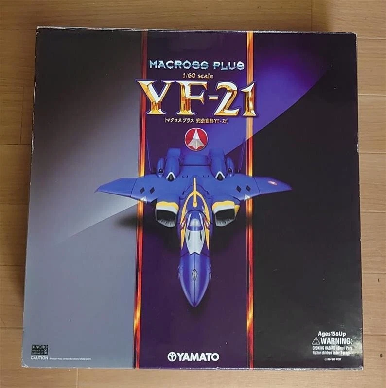 YAMATO Macross Plus 1/60 Scale YF-21 Fully Transformable Figure