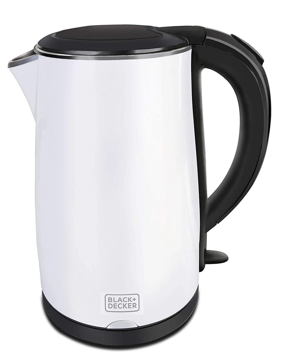 BLACK DECKER 1.7 Liter Double Wall Protection Stainless Steel