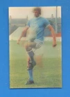 GALLERY OF FOOTBALL ACTION CARDS.MIKE SUMMERBEE.MANCHESTER C.CARD ISSUED BY SUN