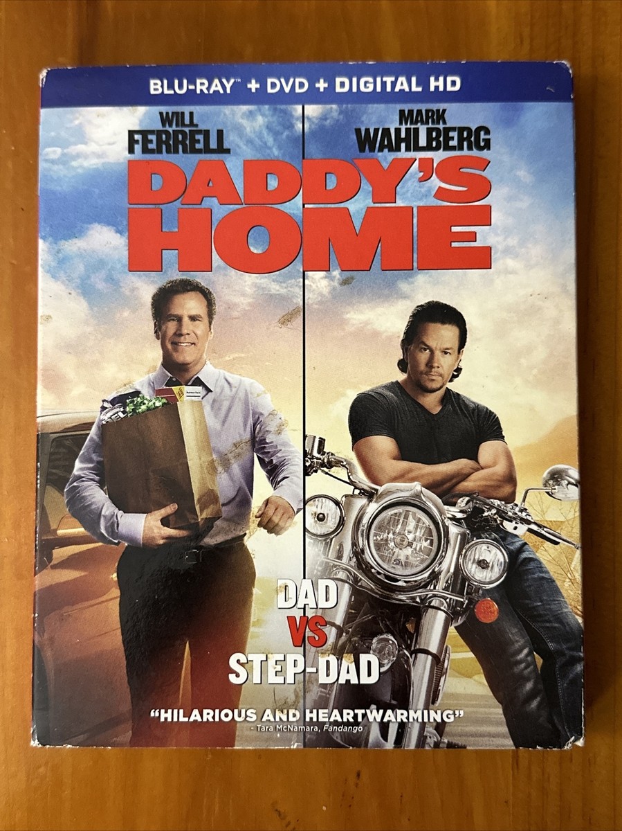 Daddy's Home (Blu-ray/DVD, 2016, Widescreen) Will Ferrell/Mark