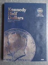 Whitman Kennedy Half Dollars Coin Folder 1964-1985 Number 1 Album Book 9699