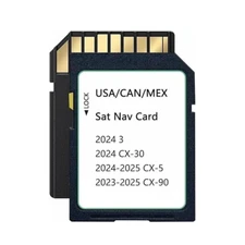 For CX-30/3, CX-5, CX-90 SD Navigation Card Latest Version GPS Maps USA/CAN/MEX