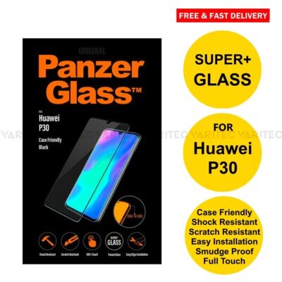 PanzerGlass P30 Tempered Glass Screen Protector Guard Cover Saver for  Huawei P30 UK