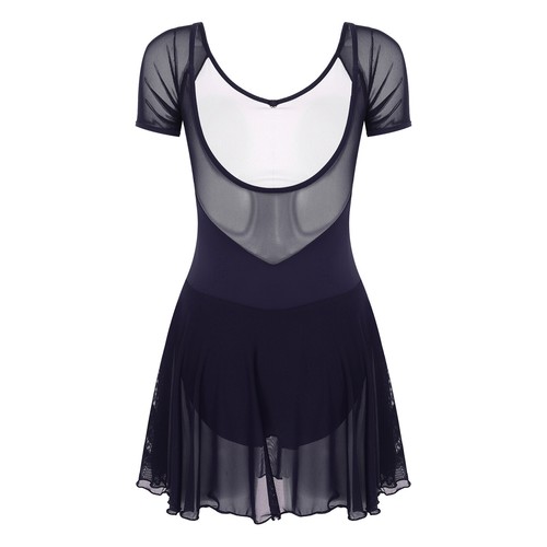 Disfraces de danza de ballet para mujer ropa de baile moderna sin espalda gimnasia vestido de leotardo - Imagen 85 de 94