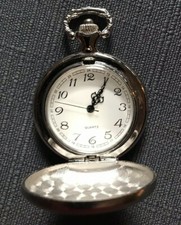 Taschenuhr von Chappi mit Uhrenkette, neuer Batterie TMI Uhrwerk neu & unbenutzt
