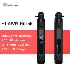 Jump Rope Digital Counting With Counter LED HD Calorie Counter For Fitness Black