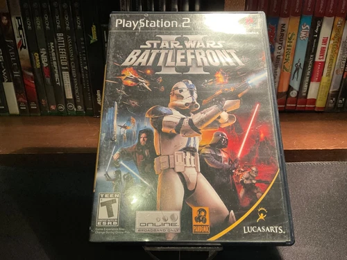 Star Wars Battlefront II Playstation 2 CIB Tested Working
