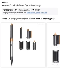 dyson airwrap complete