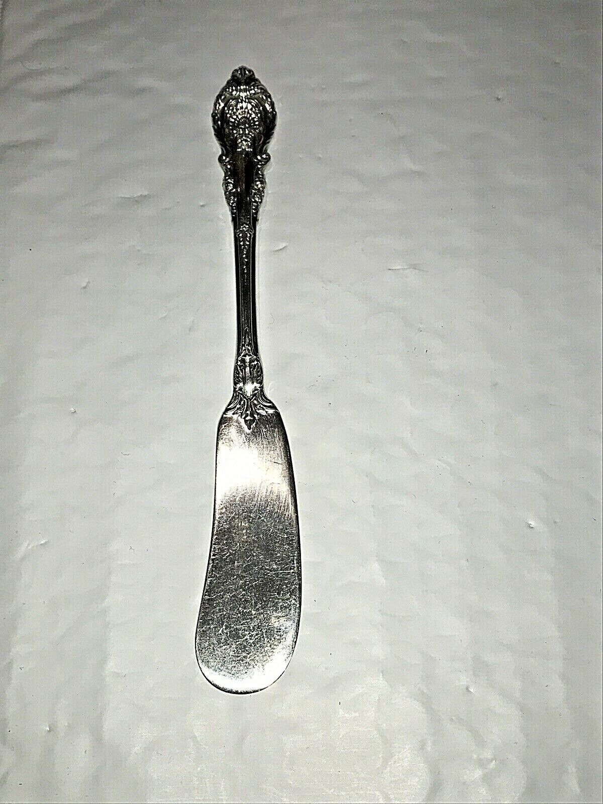 Sir Christopher by Wallace Flat Handle Butter Spreader 6 3/8in.
