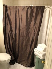 Bed, Bath & Beyond Curtain Panels (4) Brown w/ Sheen (104” Width X 180” Length)