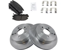 Rear Brake Pad and Rotor Kit For 2007-2009 Pontiac Torrent 2008 JX553NX