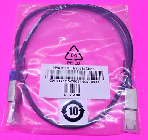 Cavo SAS Esterno Dell 4m – Da SFF-8088 A SFF-8470 Per PowerVault (0HR384) NUOVO