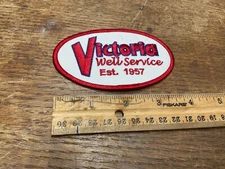 Victoria Well Service Vintage Patch Est. 1957