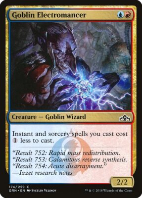 GOBLIN ELECTROMANCER x4 mtg NM-M Guilds of Ravnica 4 Common