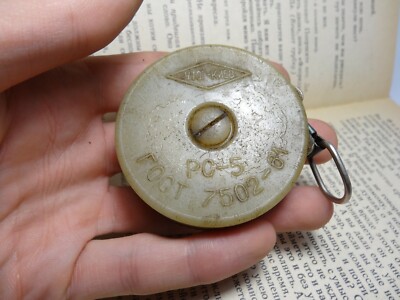 Vintage Original USSR Tape Measure 5 m roulette soviet instrument