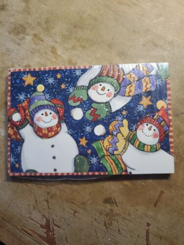 Cartes postales bonhomme de neige hiver Susan Winget lot de 30 ressources créées par l'enseignant - Photo 1 sur 3