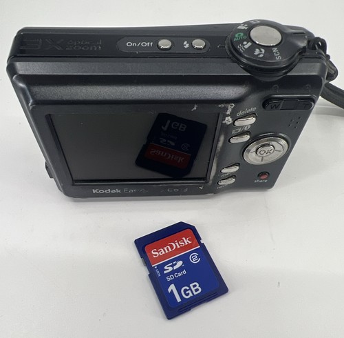 Kodak EasyShare C613 6.0MP Compact Digital Camera Grey Tested Working 1GB Card - Picture 6 of 6