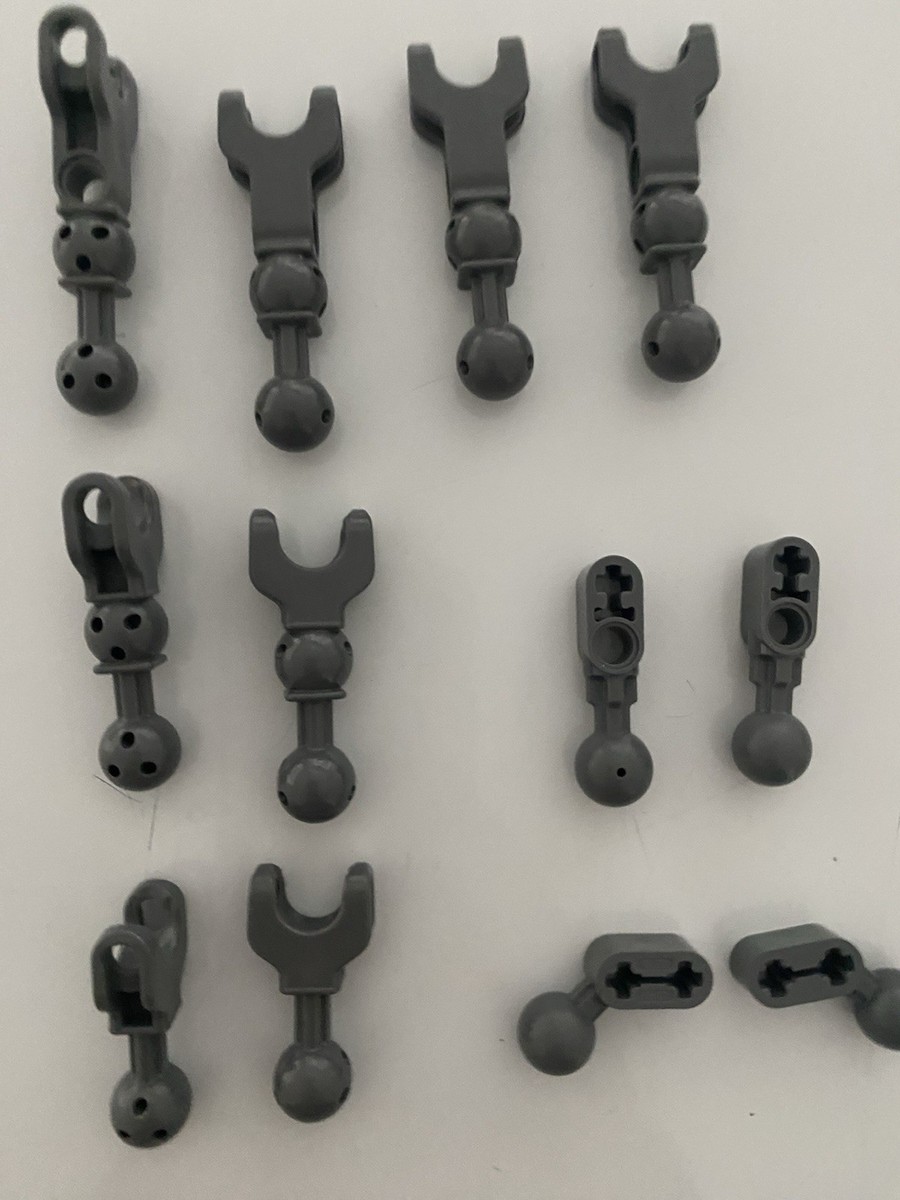 ブルースデッキパーツ 20pc Lot Dark Gray Lego Bionicle Technic Hero Factory Body Ball