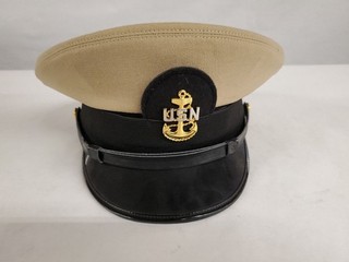 Kingform CPO Selectee Complete Combination Dress Cap Size: 7 (Khaki)