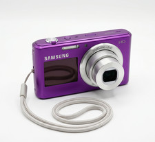 GUC Samsung DV150F Purple Digital Camera 16.2MP Wifi 16GB MicroSD BP70A Battery