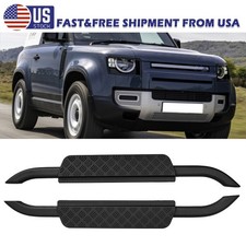 For Land Rover Defender 90 2D 2020-2023 Running Board Nerf Bar Side Step Black