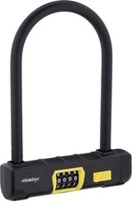 U Shaped Bike Lock With Two Keys Heavy Duty Cable With Bracket Bicycle D Lock UK