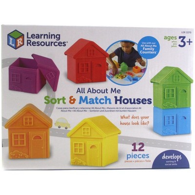 Learning Resources Alles über mich Sortieren & Anpassen Häuser Frühe Jahre Farbsortierung