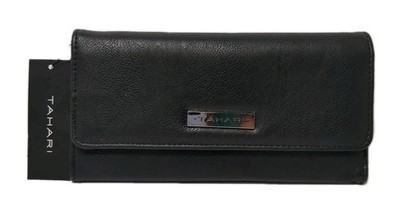 NWT Tahari Queen Bee Womens Clutch Wallet Snap Trifold 8'' x 4''