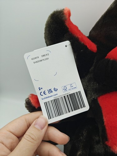 Build a Bear Shadow From Sonic The Hedgehog 3 Neu mit Etikett ohne Sound  - Bild 4 von 4