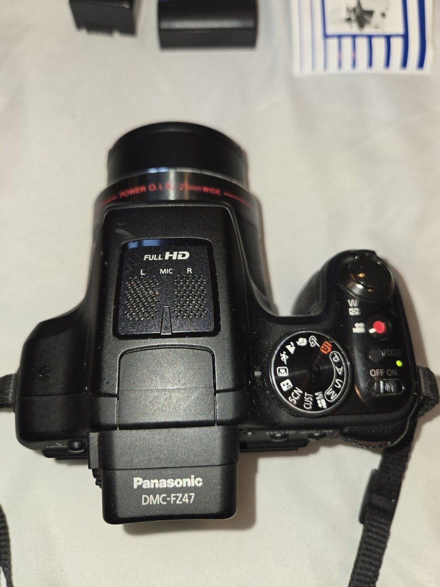Panasonic Lumix DMC - FZ47 12.1 M.P. Digital Camera With 2