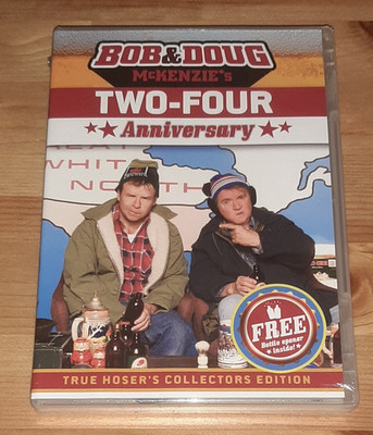 Bob & Doug McKenzie's Two-Four Anniversary (DVD with Bottle Opener) BRAND NEW