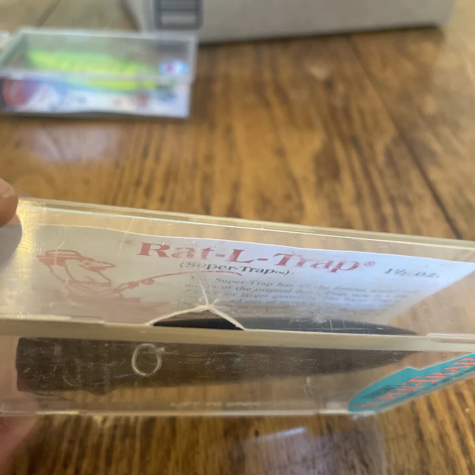 Bill Lewis Rat-L-Trap AGUA SALADA Crankbait sin labios 1,5 OZ SUPER TRAP NOS ST901 Foto 3 de 4