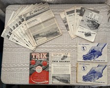 TRIX Railway Memorabilia. (Gazettes, Instructions For Use and Price Lists)