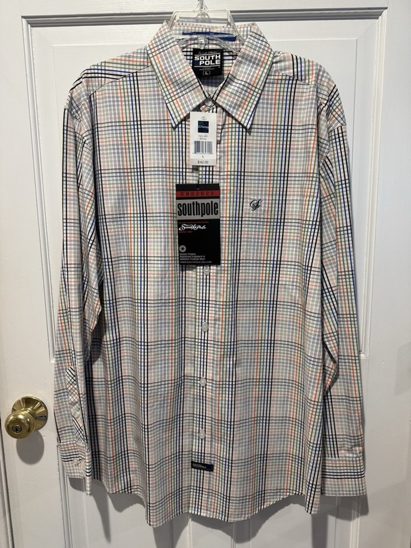 New Mens South Pole  Shirt Size-L