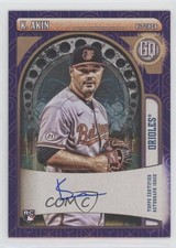 2021 Topps Gypsy Queen Indigo 19/150 Keegan Akin #GQA-KA Auto 0p9m