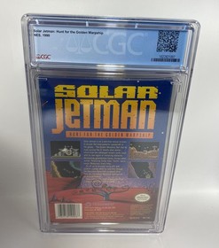 Solar Jetman: Hunt for the Golden Warpship (Nintendo, 1990) NES CGC 9.6A+ SELLADO