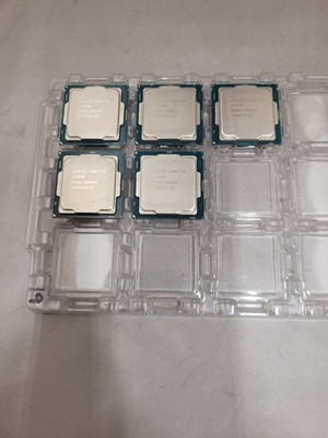 LOT OF 5  Intel Core I3-8100 SR3N5 3.6GHz  4-Core CPU 8th Gen