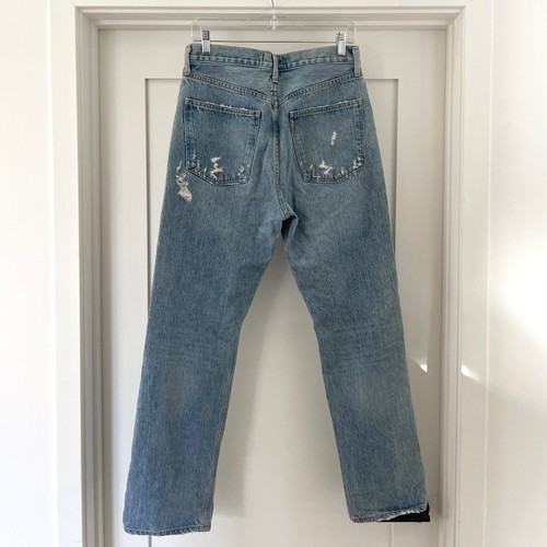 AGOLDE 90er Mid Rise Loose Fit Jeans Distressed USA Made 26 - Bild 7 von 13