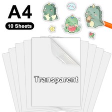 Affordable A4 Printable Vinyl Sticker Paper: Waterproof Glossy Paper